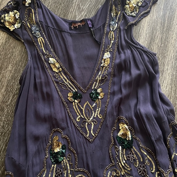 Vintage Free People Magic Garden Party Dress - Picture 7 of 12